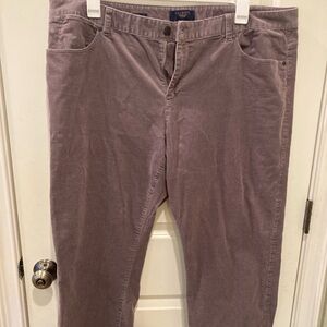 Talbots Woman Heritage corduroy grey pants